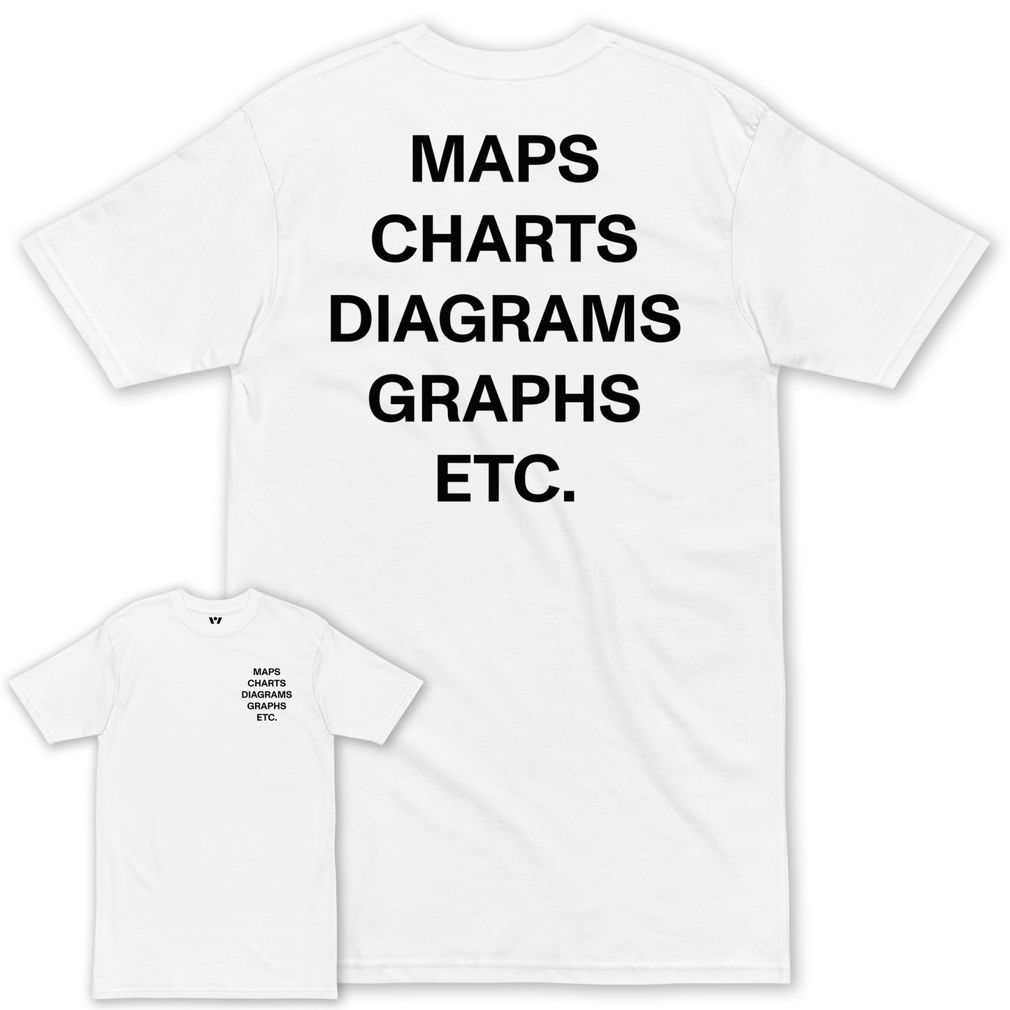 Charts Etc heavyweight tee