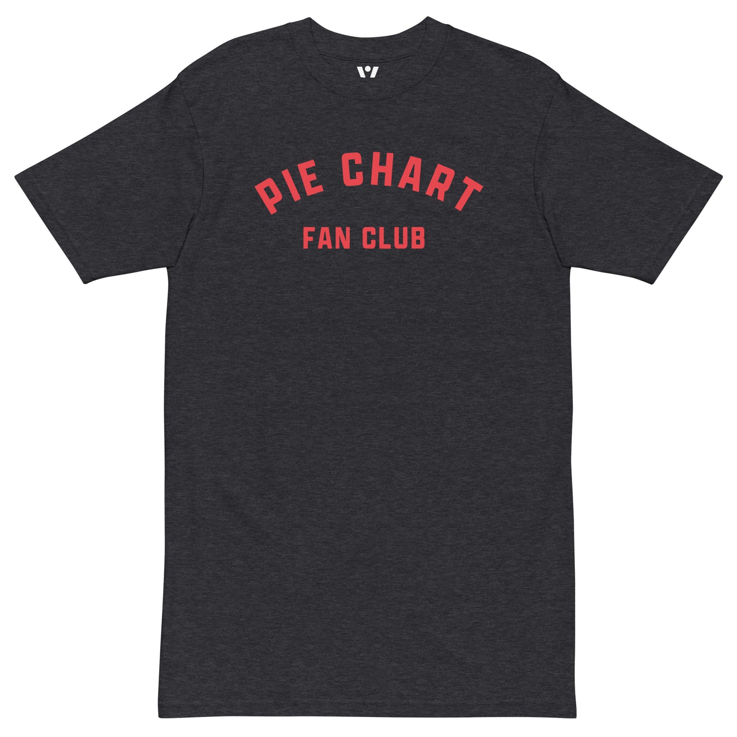 Pie Chart Club heavyweight tee