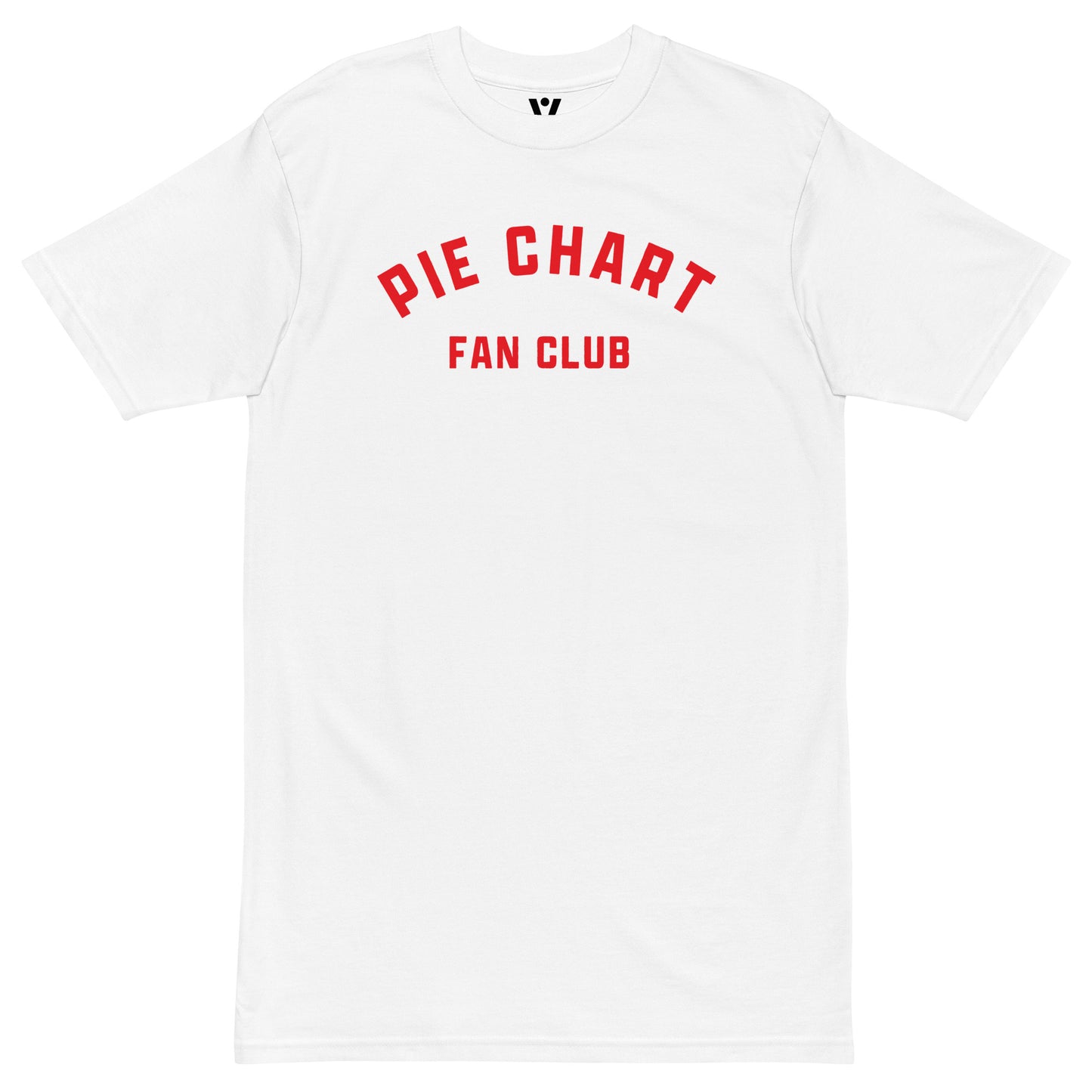 Pie Chart Club heavyweight tee