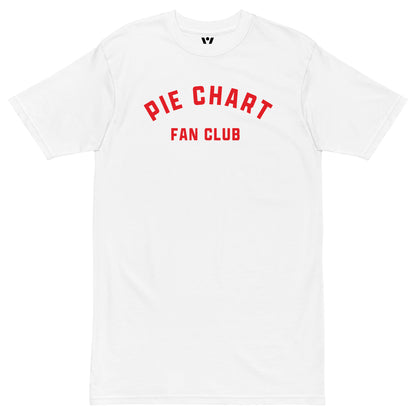 Pie Chart Club heavyweight tee