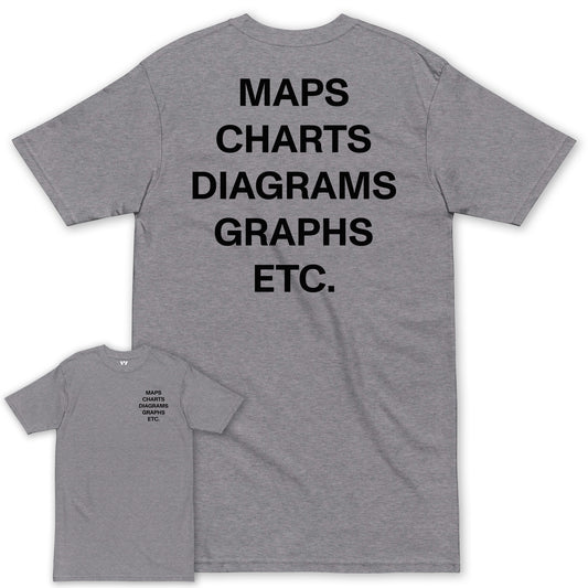 Charts Etc heavyweight tee