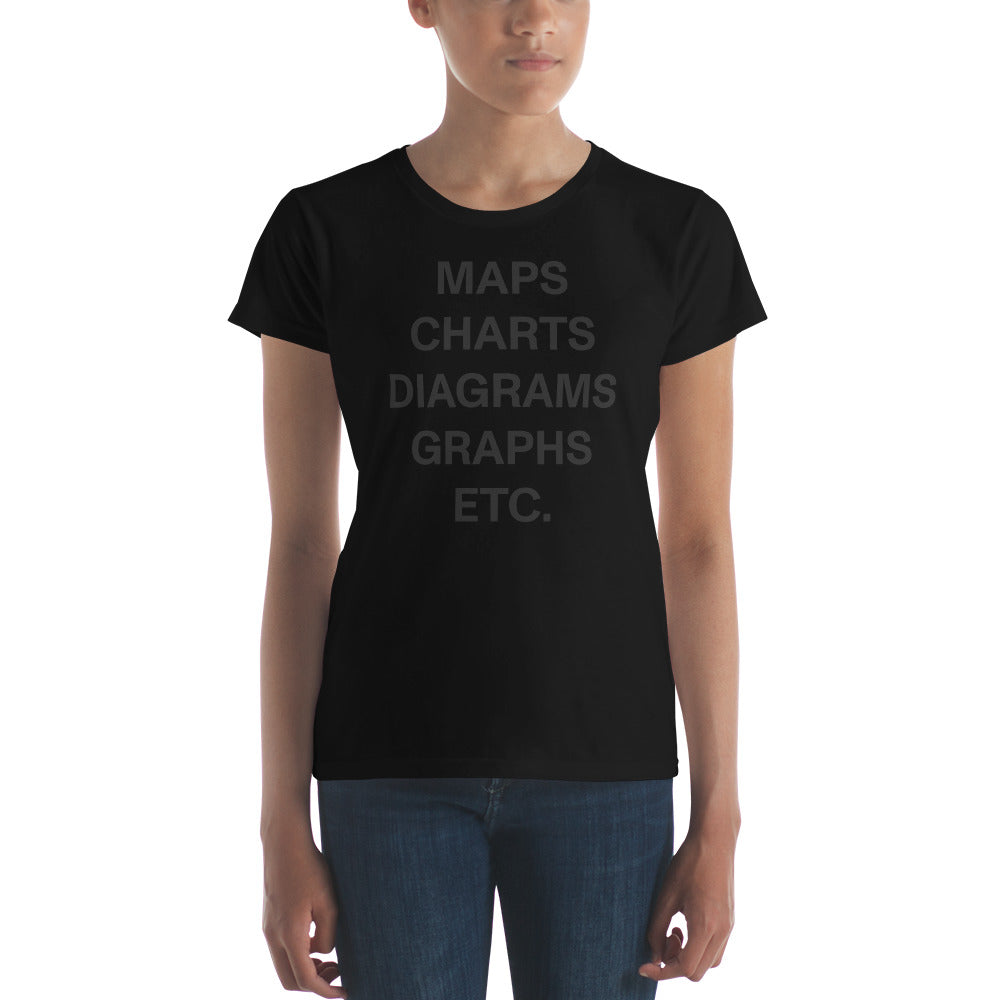 Charts Etc women's fit tee