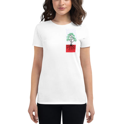 Isotype Tree women's fit tee