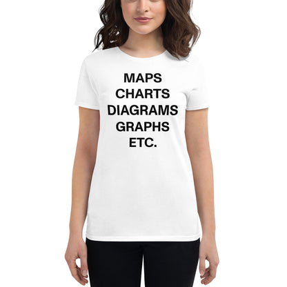 Charts Etc women's fit tee