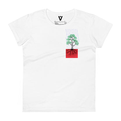 Isotype Tree women's fit tee