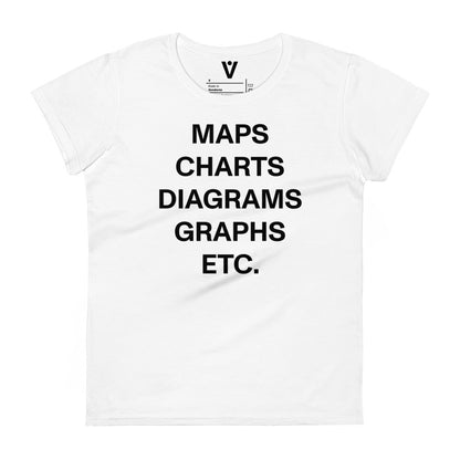 Charts Etc women's fit tee