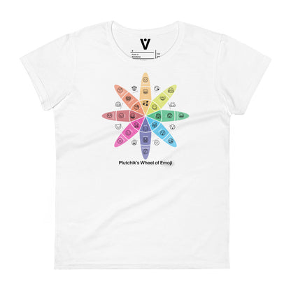 Emoji Wheel women's fit tee