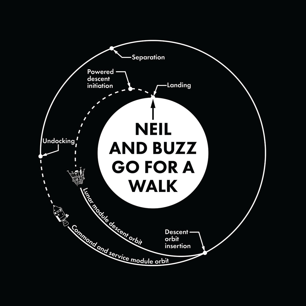 Neil and Buzz Go for a Walk - VISIONARY PRESS